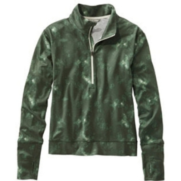 L.L.Bean 1/4 Zip Pullover Top - Picture 2 of 4